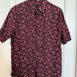 H&M Men's Floral Button Down